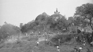 babri masjid demolistion 6 december 1992