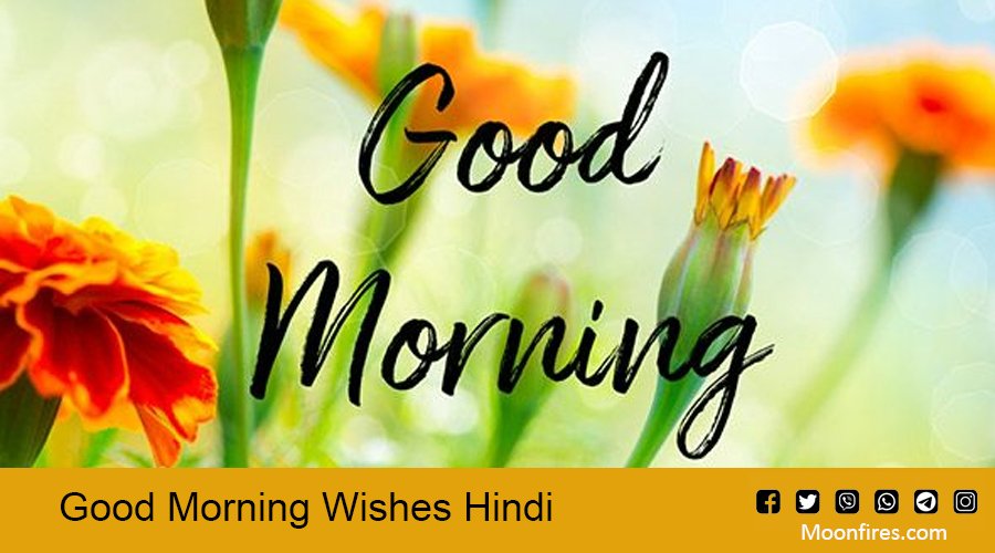 Good Morning Wishes Hindi