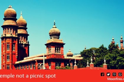 Temple not a picnic spot; non-Hindus cannot be allowed inside