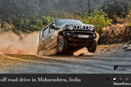 4x4 off road drive in Maharashtra, India