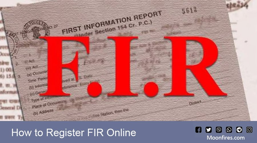 How to Register FIR Online