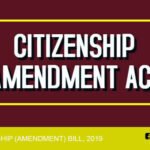 THE CITIZENSHIP (AMENDMENT) BILL, 2019