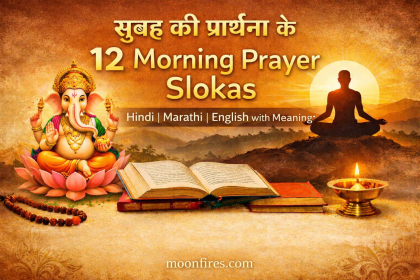 सुबह की प्रार्थना और श्लोक
