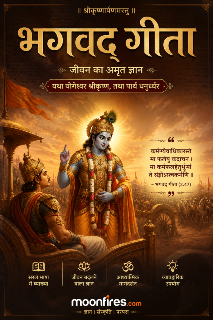 भगवद् गीता जीवन का अमृत ज्ञान