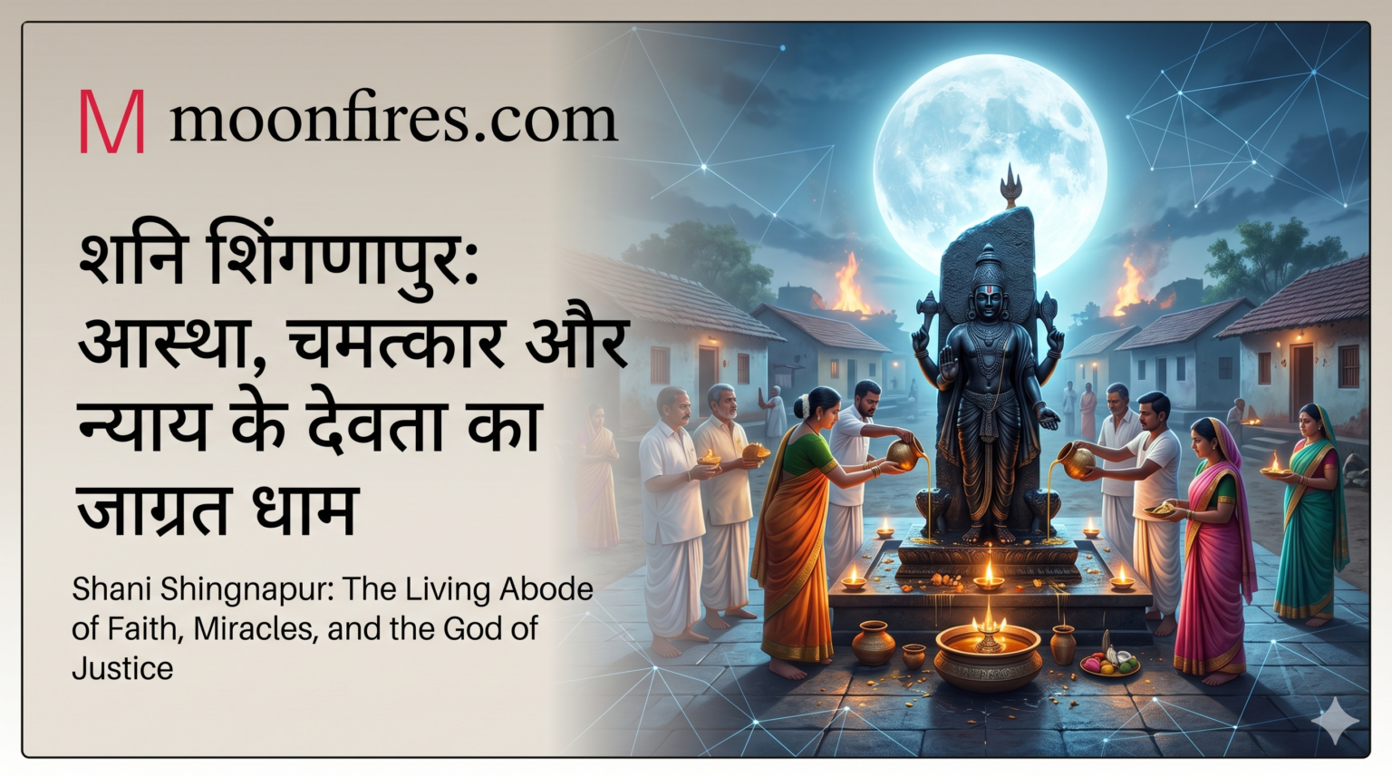 शनि शिंगणापुर मंदिर - महाराष्ट्र का प्रसिद्ध शनिदेव मंदिर