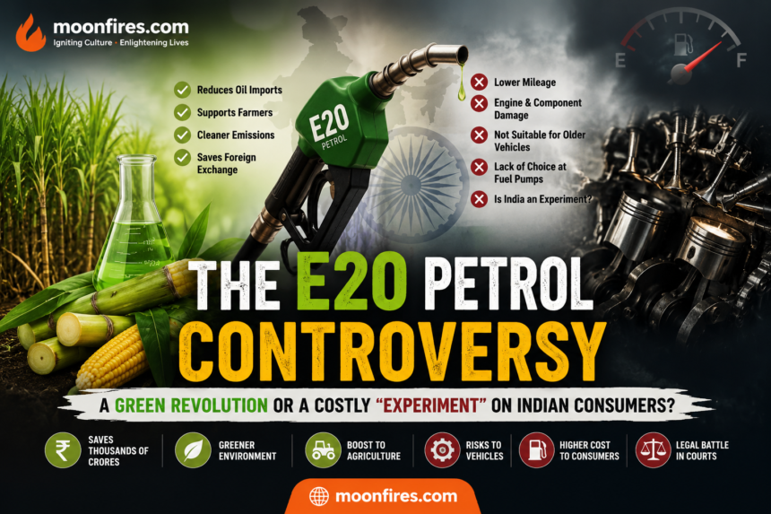 The E20 Petrol Debate Green Fuel for India, But at What Cost to Consumers